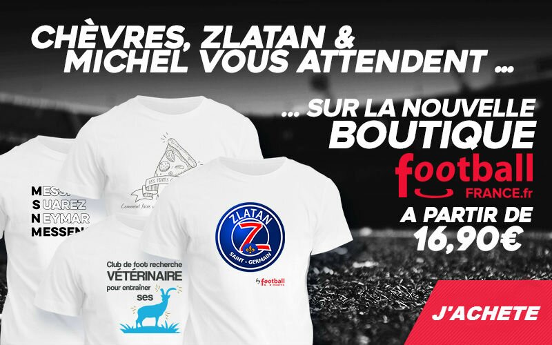 La boutique FootballFrance.fr est ouverte !