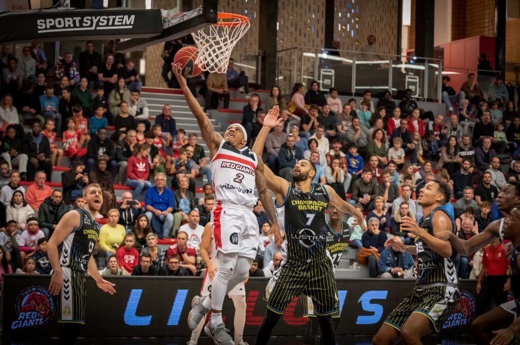 les redgiants ont mené la danse face au champagne basket