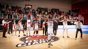 les redgiants savourent leur succès contre l'OLB